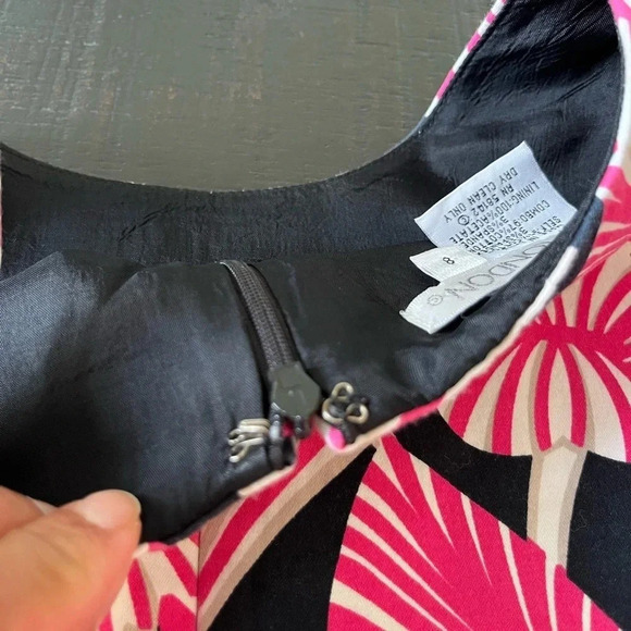 Maggy London Cotton Dress SZ 8 - Picture 8 of 8